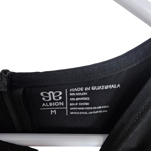 Albion Jumpsuit Jogger Jumpsuit Cap Sleeve Jumpsuit M Black Women One Piece - Picture 7 of 10